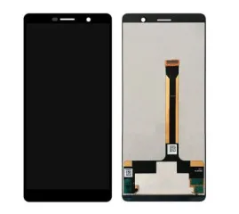 Lcd + Touchscreen Nokia 7+ Black AAA. Фото 2