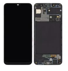 Lcd + Touchscreen Samsung A30S/A307 Black Oled з рамкою. Фото 2