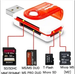 Card Reader V1 (microSD, SD, M2, Pro Duo). Фото 2