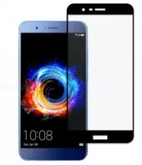 Захисне скло Huawei Honor V9 3D-Картон Black. Фото 3