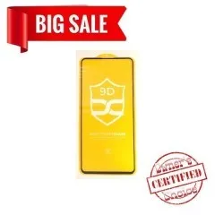 Захисне скло Huawei P Smart 2021/Oppo A3/Oppo A3X 5D Black. Фото 4