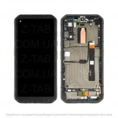 Lcd + Touchscreen Blackview BL6000 Pro Black з рамкою (знятий з телефону)