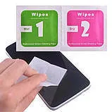 Серветки для поклейки захисного скла 2в1 (paking 300). Фото 2