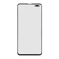 Захисне скло Samsung G977/S10 5G 5D (з вирізом під сканер) Black