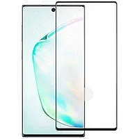 Захисне скло Samsung Note 10 Plus/N975 5D (з вирізом під сканер) Black