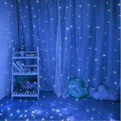 Водоспад 480 діодів Blue 3*3м. Фото 4