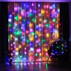 Водоспад 480 діодів Color 3*3м. Фото 4