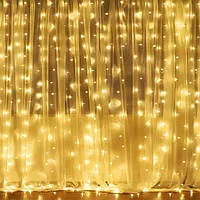Водоспад 480 діодів Yellow 3*3м