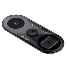 Безпровідна зарядка Remax RP-W61 3IN1 Black. Фото 2