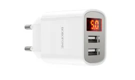 Мзп Borofone BA58A 2Usb/2.4A White. Фото 2