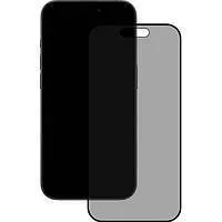 Захисне скло iPhone 15 Pro 5D Black