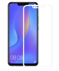 Захисне скло Huawei P Smart+/ Mate 20 Lite/Honor Play 3D-Картон White