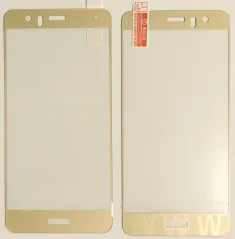 Захисне скло Huawei P10 Lite 2017 3D-Картон Gold. Фото 3