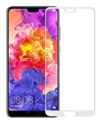 Захисне скло Huawei P20 3D-Картон White. Фото 4