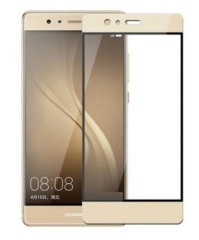 Захисне скло Huawei P9 3D-Картон Gold