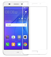 Захисне скло Huawei Y3 2017 3D-Картон White