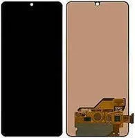 Lcd + Touchscreen Samsung A72/A725 Black Oled з рамкою (big lcd)