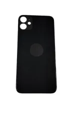 Задня кришка Iphone 11 Black (великий отвір). Фото 2