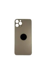 Задня кришка Iphone 11 Pro Gold (великий отвір). Фото 2