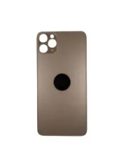 Задня кришка Iphone 11 Pro Max Gold (великий отвір). Фото 2