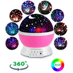 Нічник-проектор Star Master Dream DL57 (bluetooth) Rose