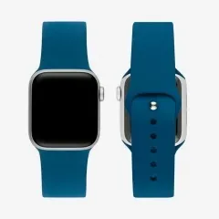 Браслет силіконовий для Apple watch 38mm/40mm/41mm Dark Blue. Фото 2