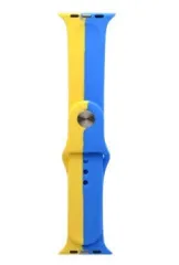Браслет силіконовий для Apple watch 42mm/44mm/45mm/49mm Ukraine. Фото 2