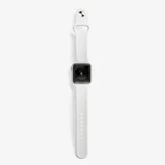 Браслет силіконовий для Apple watch 42mm/44mm/45mm/49mm White. Фото 4