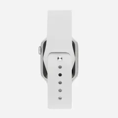 Браслет силіконовий для Apple watch 42mm/44mm/45mm/49mm White. Фото 6
