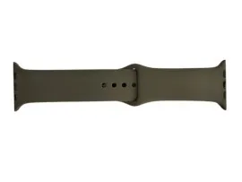Браслет силіконовий для Apple watch 42mm/44mm/45mm/49mm Xaki. Фото 3
