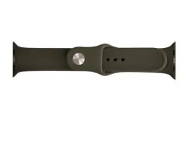 Браслет силіконовий для Apple watch 42mm/44mm/45mm/49mm Xaki. Фото 2