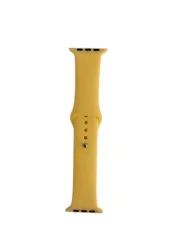 Браслет силіконовий для Apple watch 42mm/44mm/45mm/49mm Yellow
