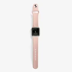 Браслет силіконовий для Apple watch 42mm/44mm/45mm/49mm Персик. Фото 5