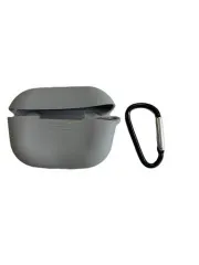 Чохол для Airpods pro (full+carabine) Silver. Фото 2