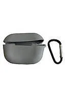 Чохол для Airpods pro (full+carabine) Silver