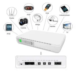 Power Bank (8800mah) POE-432E (mini UPS for router 5v/9v/12v). Фото 5
