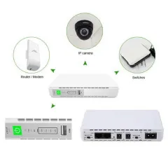 Power Bank (8800mah) POE-432E (mini UPS for router 5v/9v/12v). Фото 6