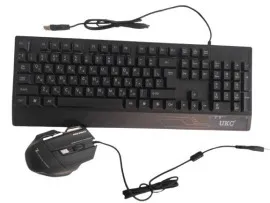 Клавіатура + мишка UKC ART-4958 ігрова з підсвіткою. Фото 4