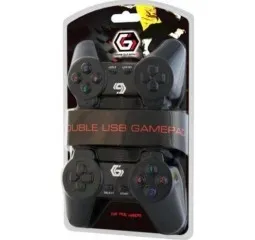 Джойстик Gembird JPD-UB2-01 Black (подвійний). Фото 4
