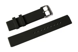 Ремінець для дитячого годинника 18mm Black. Фото 2