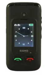 Телефон Sigma Comfort 50 Menol Black. Фото 3