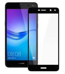 Захисне скло Huawei Y6 2017 3D-Картон Black