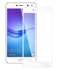 Захисне скло Huawei Y6 2017 3D-Картон White