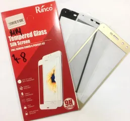 Захисне скло Huawei Y7 2018/Lenovo K5 Note 2018 3D-Картон Gold. Фото 3