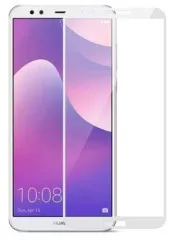 Захисне скло Huawei Y7 2018/Lenovo K5 Note 2018 3D-Картон White. Фото 3