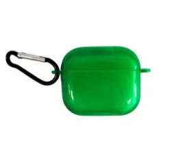 Чохол для Airpods 3 (Clear Neon) Green