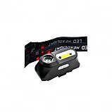 Ліхтарик KX-1804A/BL1804 на голову (з червоним світлом). Фото 4