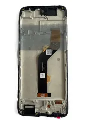 Lcd + Touchscreen Infinix Hot 12 Black + Frame. Фото 2