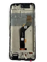 Lcd + Touchscreen Infinix Hot 12 Black + Frame