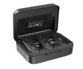 Мікрофон XO MKF09B безпровідний 2шт (Lighting). Фото 4